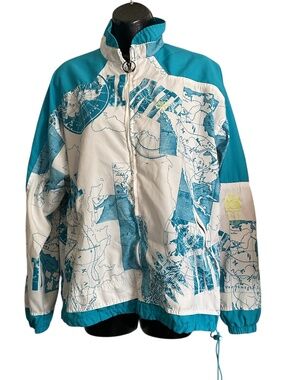 Vintage Nike International All Over Print Windbreaker Size Large or XL